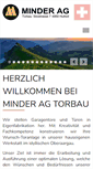 Mobile Screenshot of minderag.ch